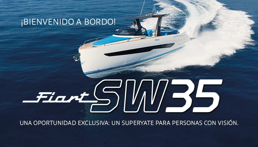 Un superyate para personas con visión. El FIART 35 Seawalker. El sinónimo definitivo de lujo y rendimiento en alta mar.